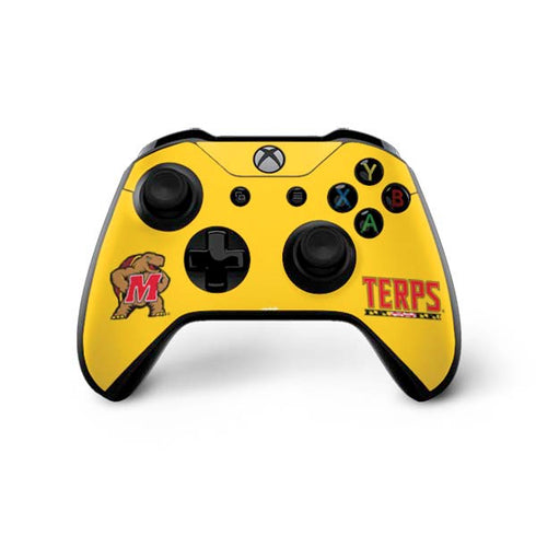 University of Maryland Terps Yellow Xbox One Skins